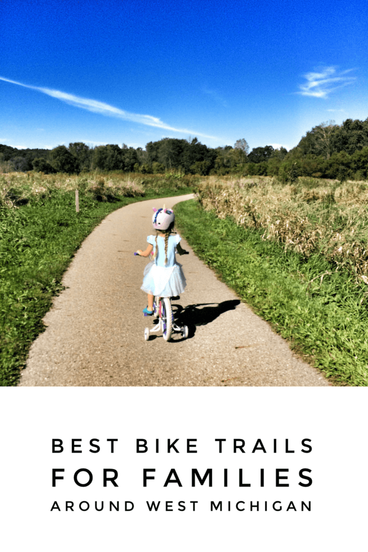 best bike trails for families west michigan pinterest