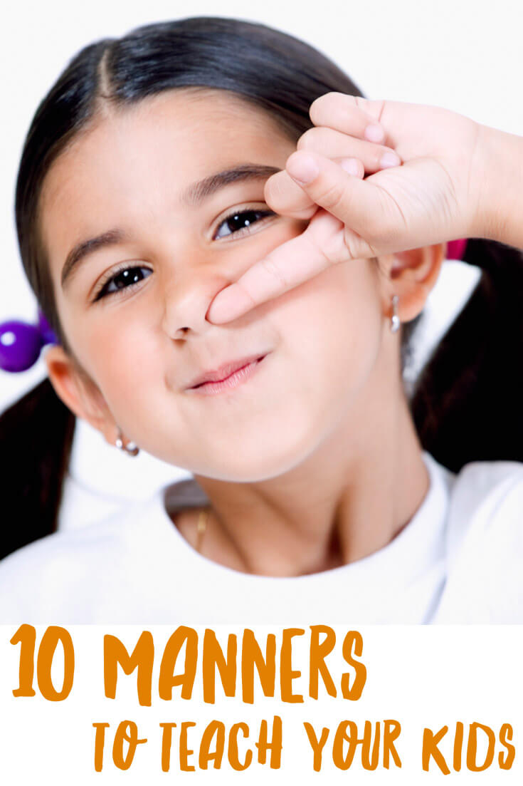 good manners images for kids