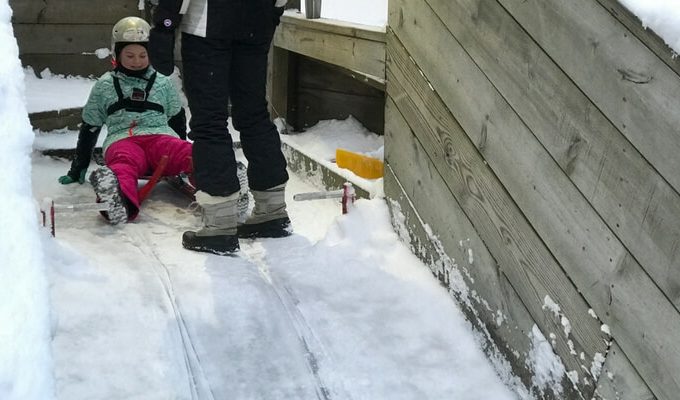 luge at muskegon winter sports complex