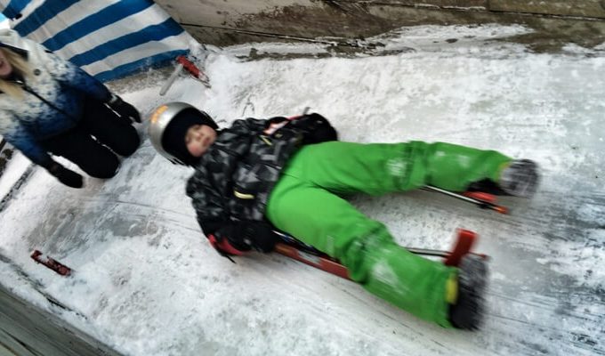 luge at muskegon winter sports complex