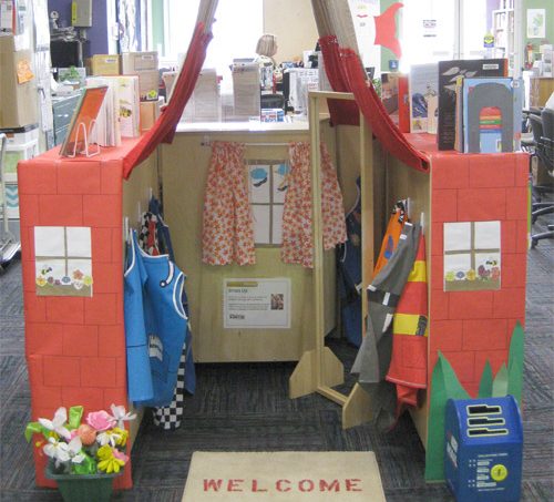 play area of the Spencer Township Kent District Library KDL