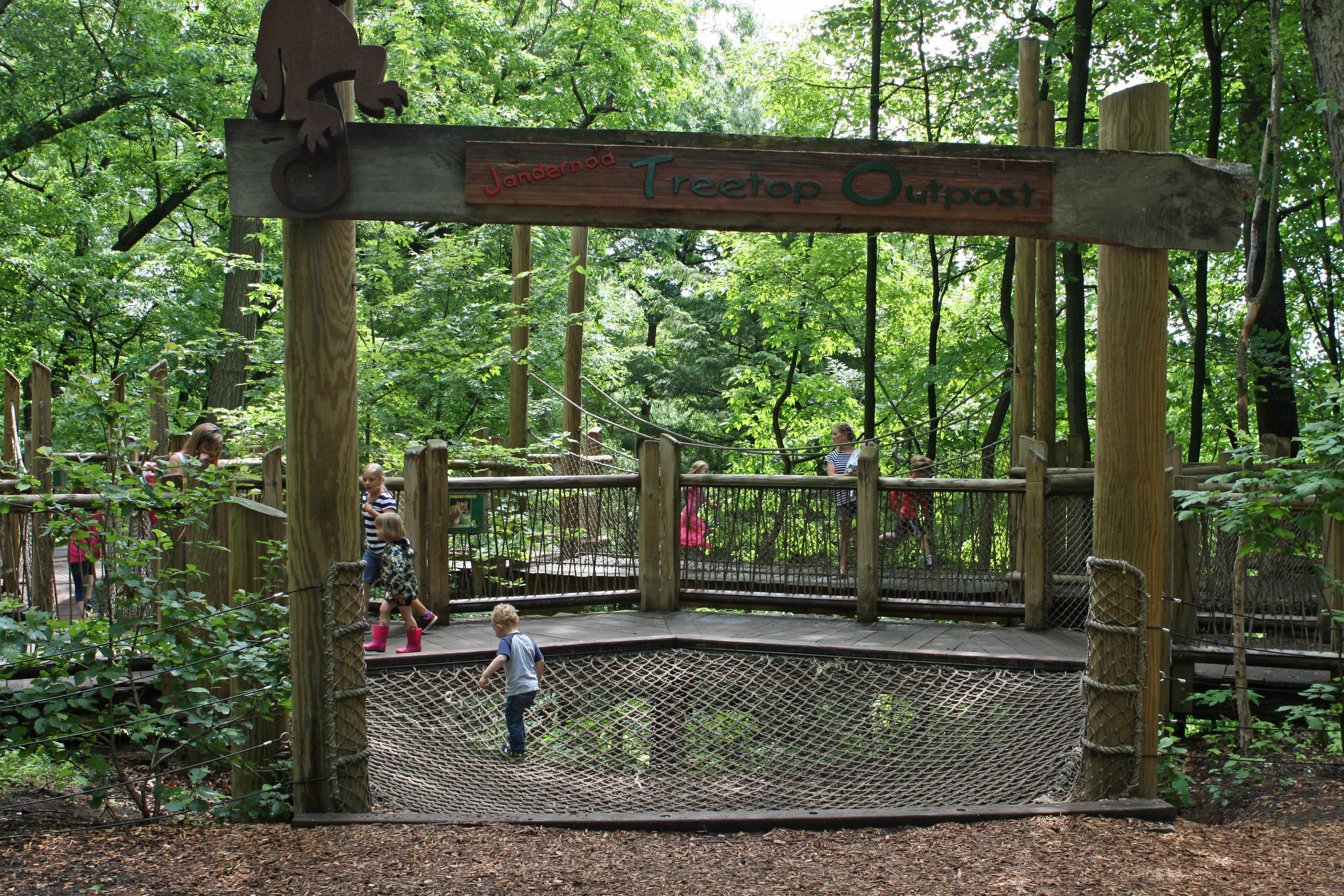 John Ball Zoo hilltop playground
