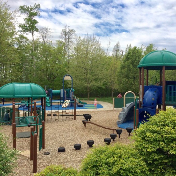 Frog Hollow Park playground