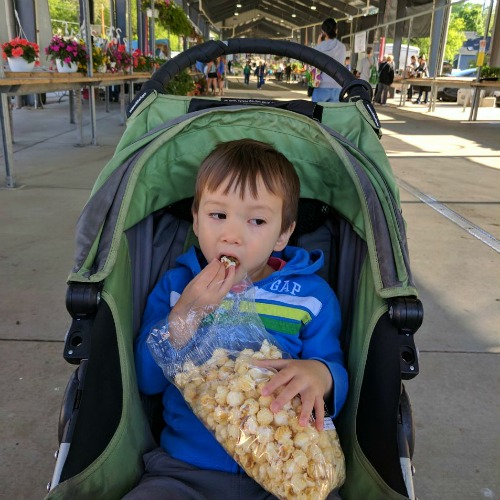 Popcorn Kid Fulton Street Farmers Market