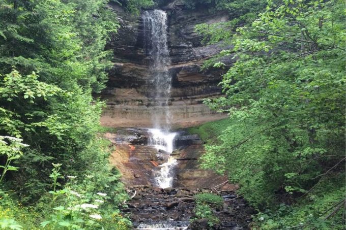 Munising Falls at Pictured Rocks