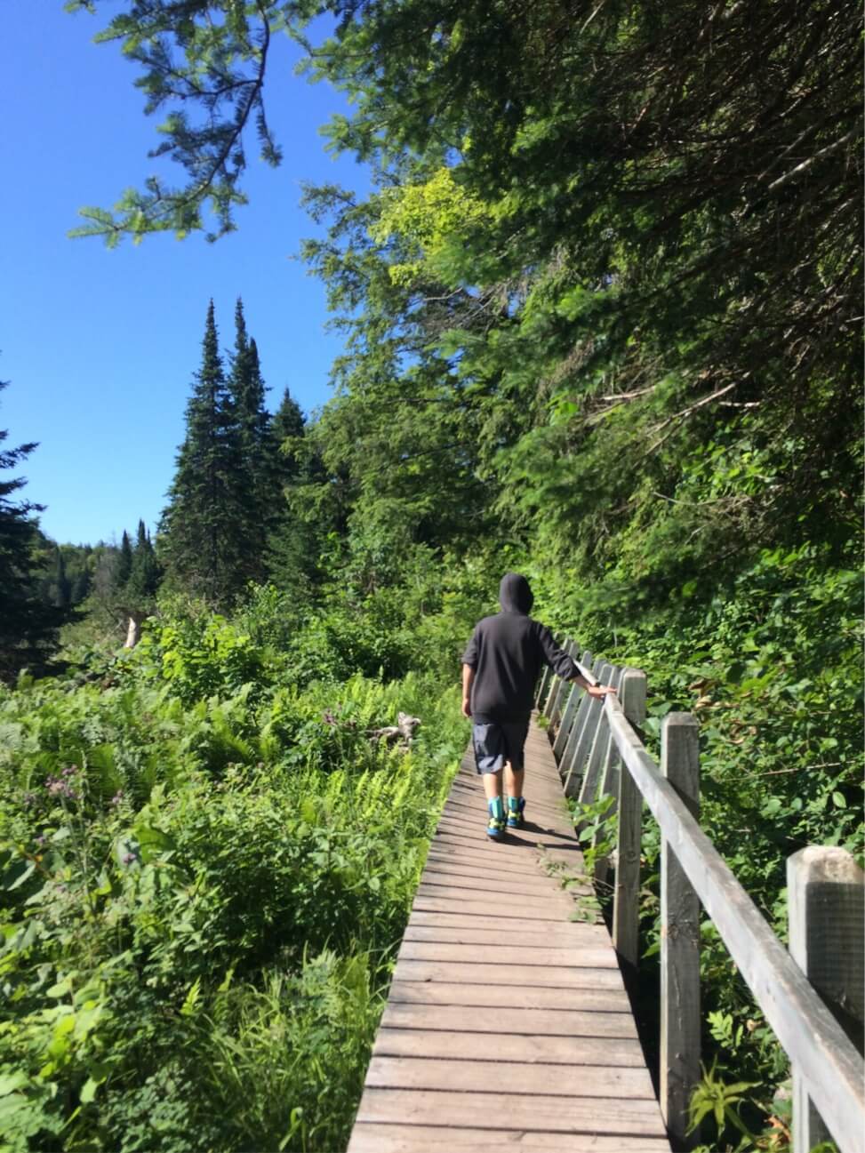 tahquamenon falls hike