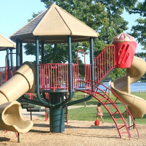 Myers Lake Park Rockford playground