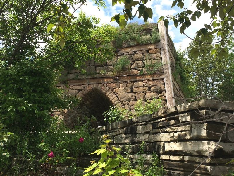 bay furnace ruins marquette michigan