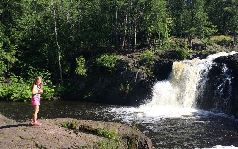 dead river falls marquette upper peninsula michigan