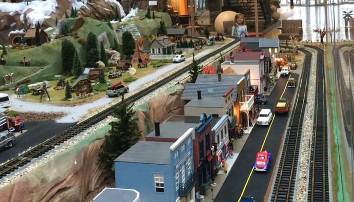 Breton Village Christmas Train Show is now at Gerald R Ford MuseumTrain show