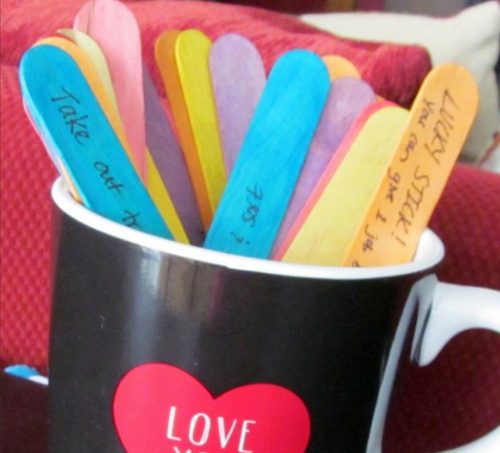 summer vacation hack chore sticks