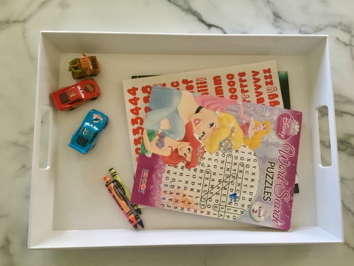 Color and Play Tray Road Trip Hack