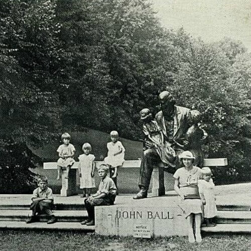 Favorite West Michigan Insatgram Spots 1930s JBZ Statue 1