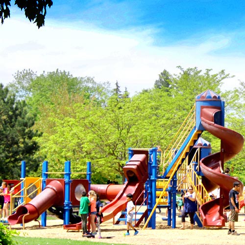 Grand Rapids Township Park Spiral Slide