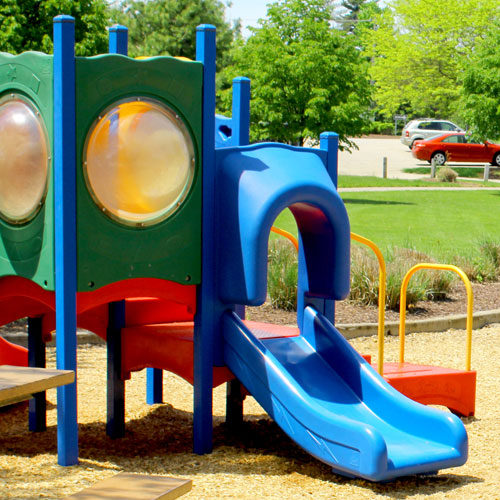Grand Rapids Township Park has a Giant Playground, Paved Nature Trail