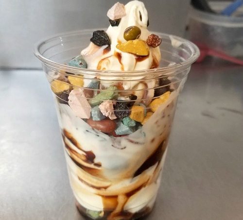 Quirky Ice Cream Dishes Rock Pile Sundae at Rockys