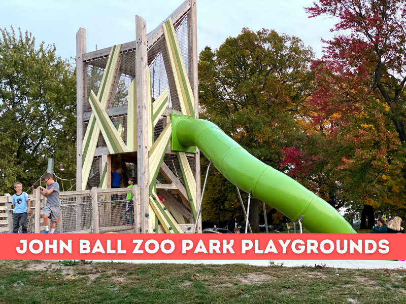 John Ball Park Playgrounds Explore all 4 Playgrounds, Including One
