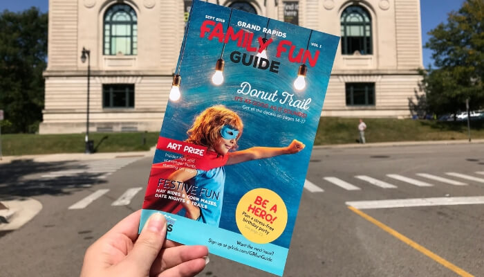 Where to get copies Grand Rapids Family Fun Guide 2 1