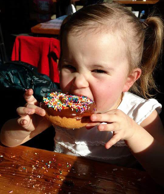 Sprinkles Donuts Rockford Ward girl