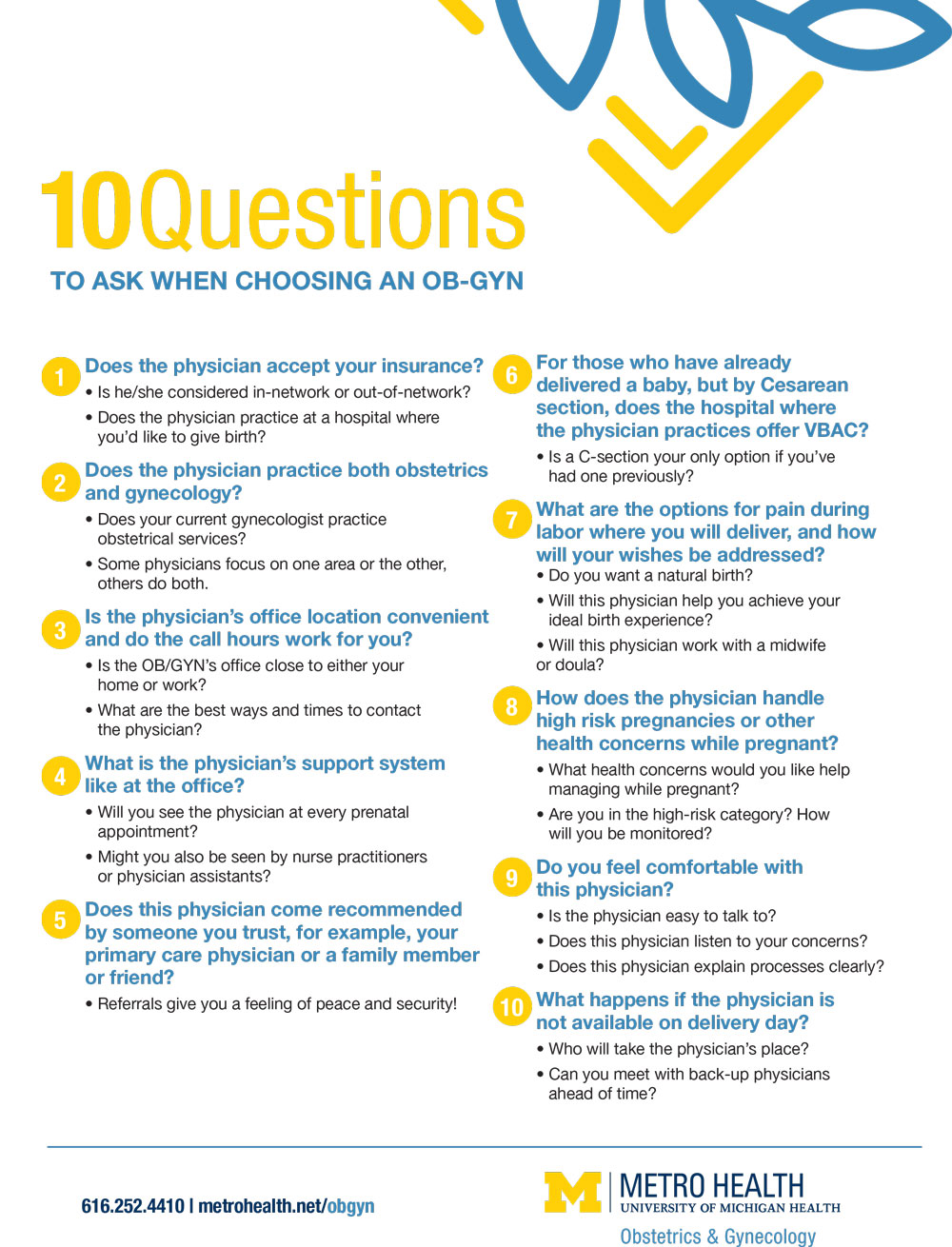 New Mom 101 Ten Questions To Ask When Choosing An Obgyn Grkids Com