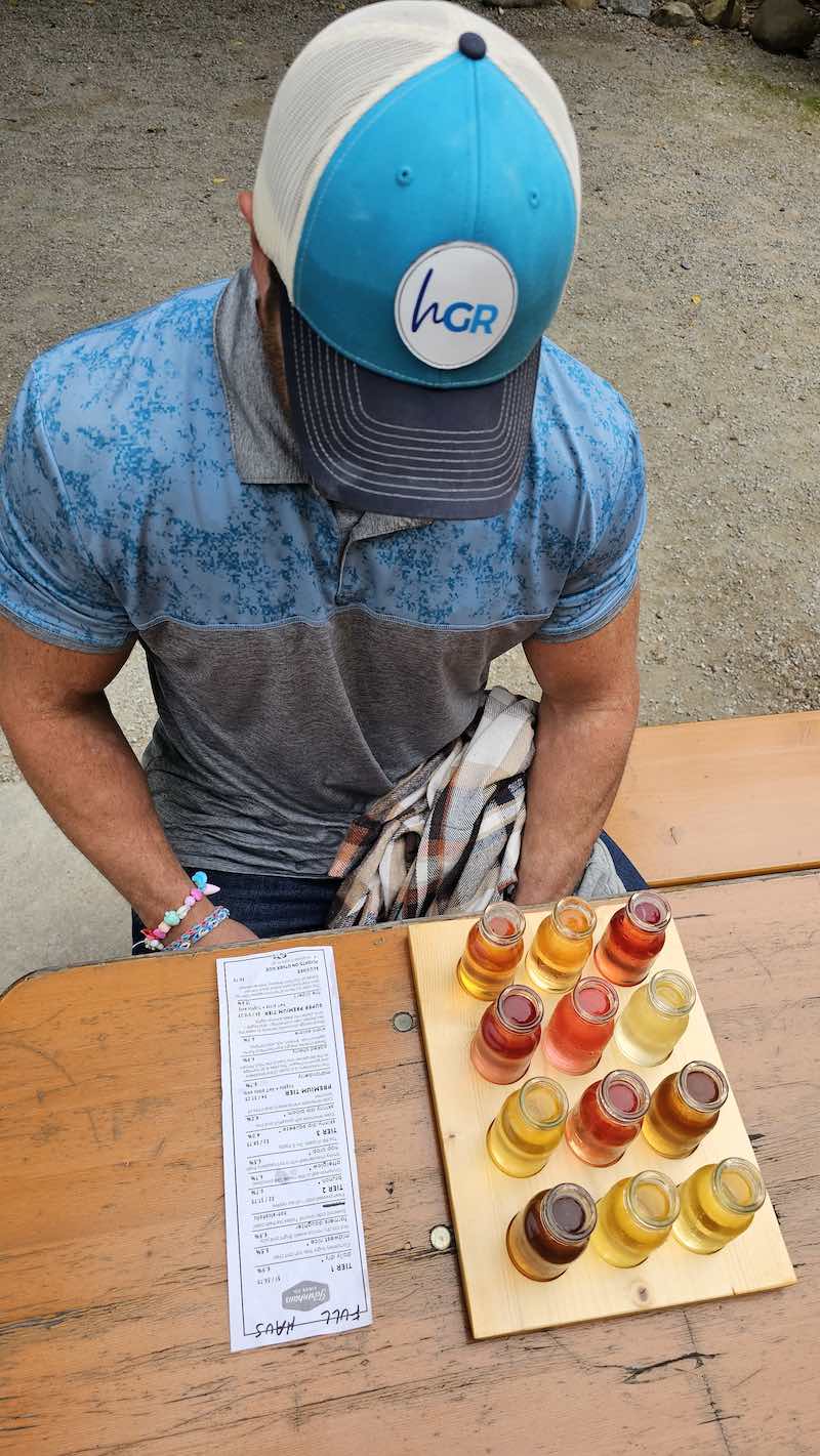 farmhaus cider flight heygr hat