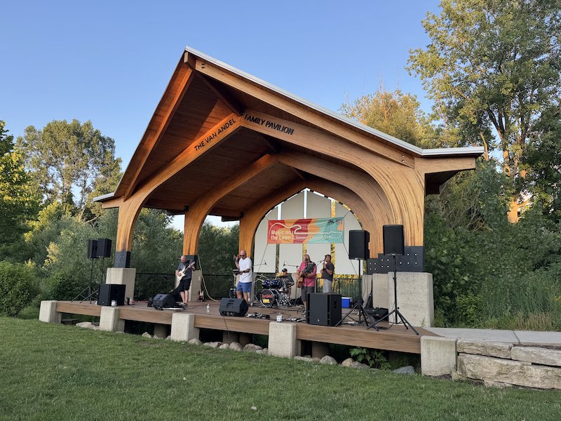 summer concert series music on lawn ada