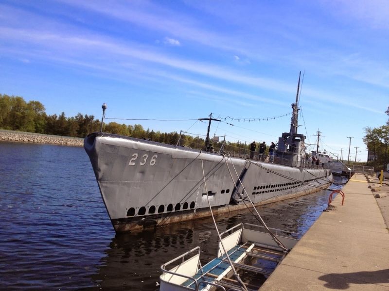 USS Silversides in Muskegon Michigan