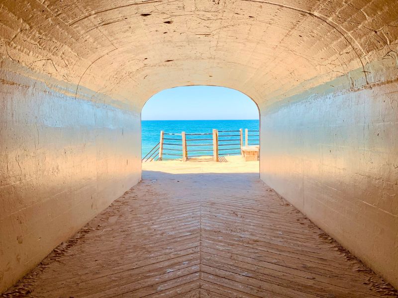 Tunnel to Lake Michigan, Holland Michigan, Tunnel park