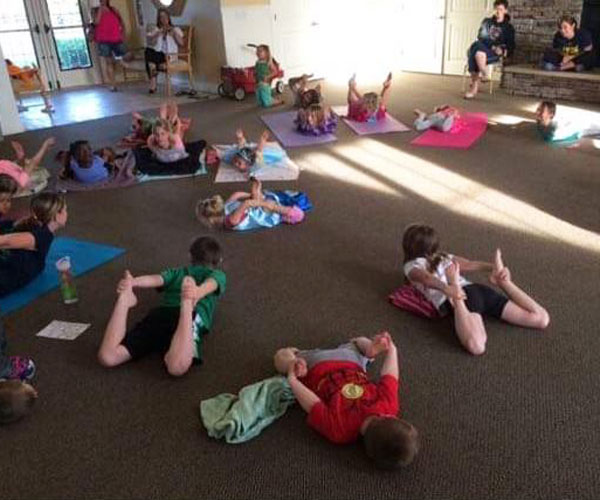 Yoga for Kids Melissa stout and kids