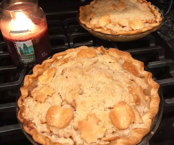 Make apple pie with u pick apples