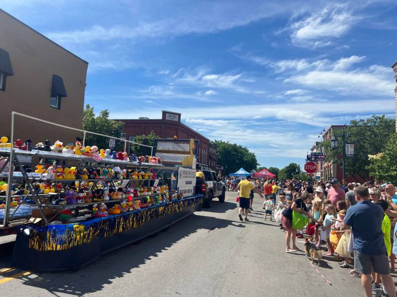 Parade at Start of Summer Celebration