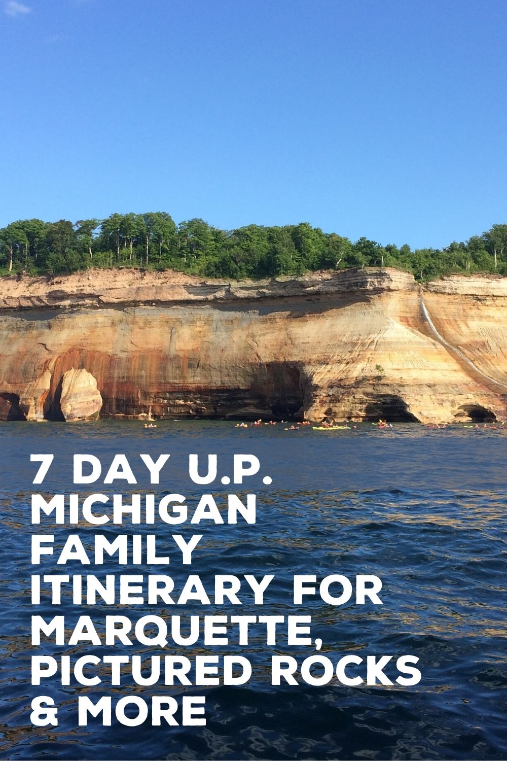 pictured rocks with kids