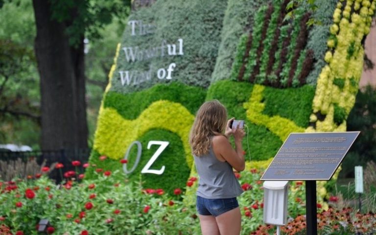 Life Sized Whimsical Wizard Of Oz Garden In West Michigan Invites You 