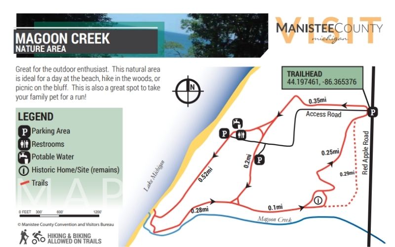 magoon creek trail map 1