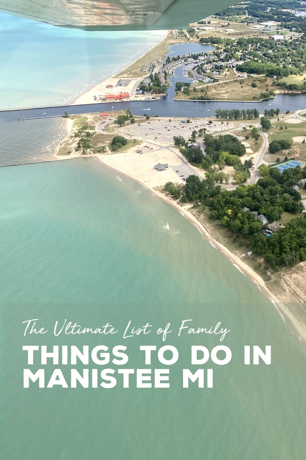 manistee mi things to do pinterest pin