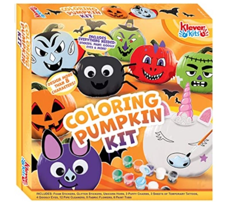 Arts and Craft Coloring Pumpkin Kit
