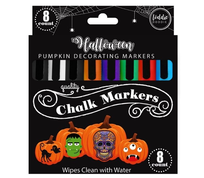 Halloween Pumpkin Decorating Markers