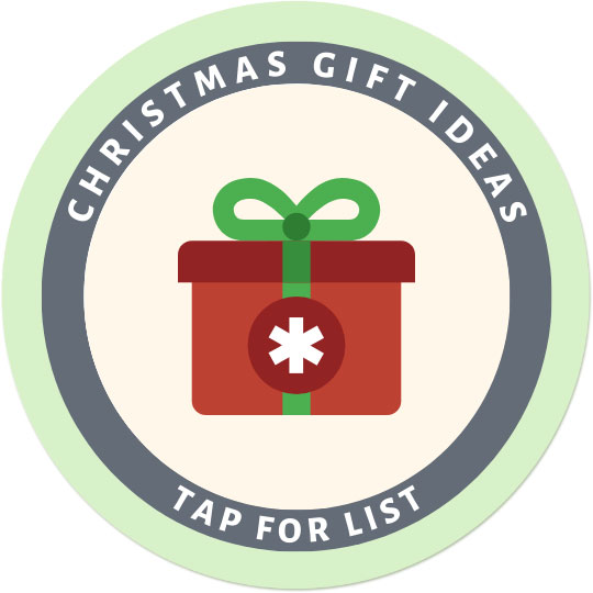 Christmas gift ideas button