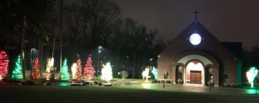 Image for Aquinas College Christmas Lights