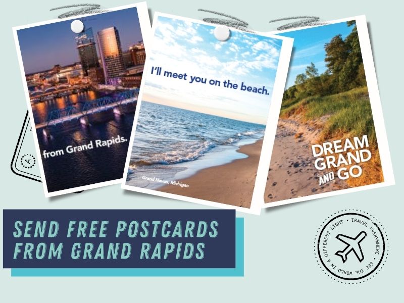 free postcards from Michigan