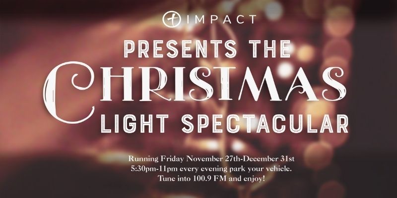 impact church christmas lights show