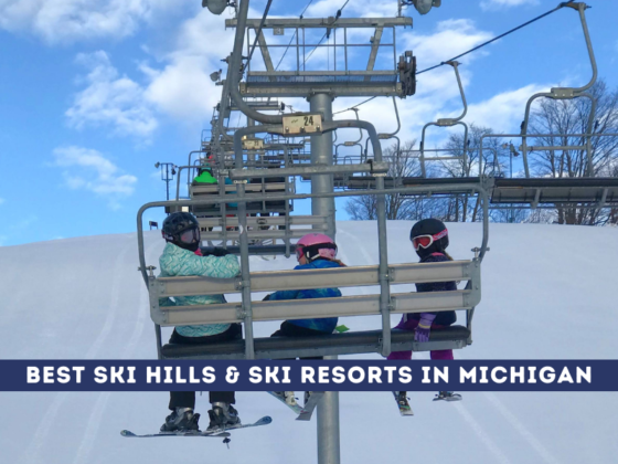 Skiing In Michigan 2023 S Best Ski Resorts In Michigan Plus A Ski   Skiing In Michigan Ski Resorts Chairlift 560x420 