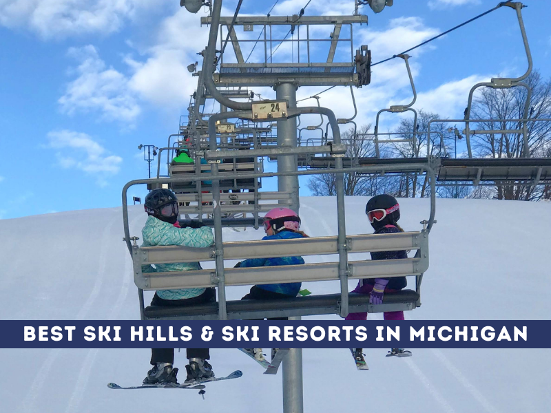 skiing in michigan ski resorts chairlift