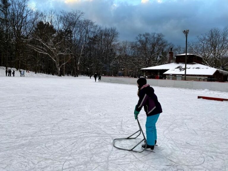 Muskegon Ice Skating Trail, Luge & Other Winter Park Sports Open for