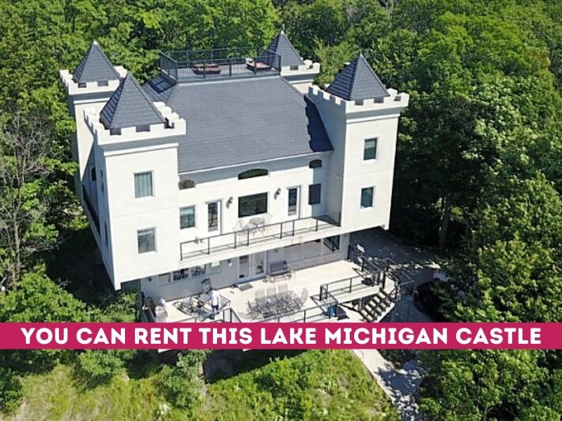 lake michigan castle vacation rental