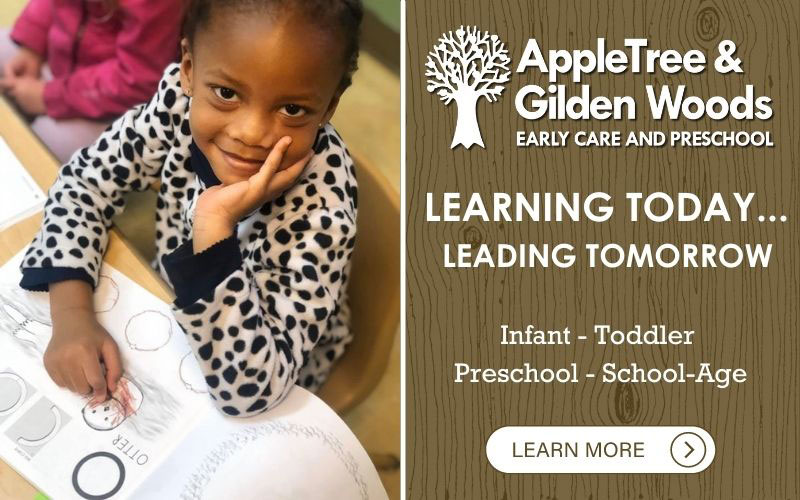 AppleTree Gilden Woods logo learning today