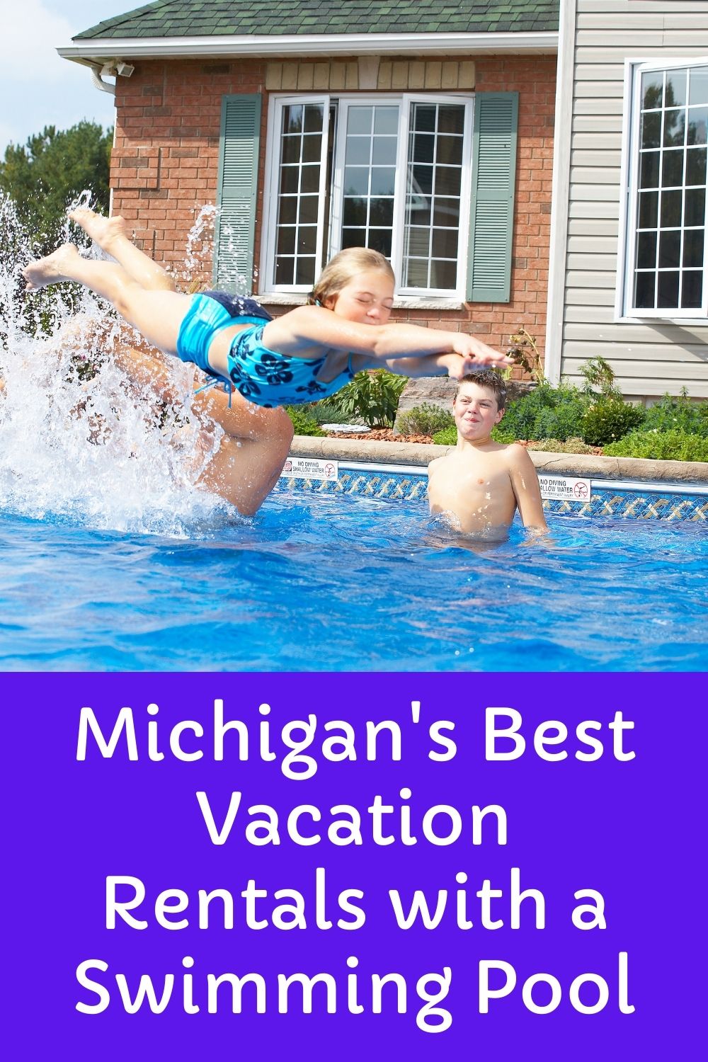 Michigans Best Vacation Rentals with a Swimming Pool