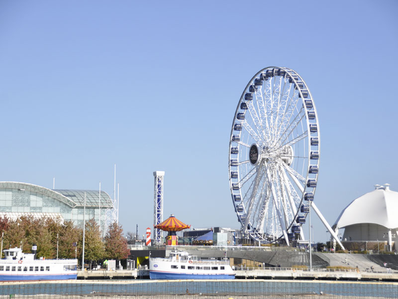 Chicago Navy Pier ferris wheel VanderW