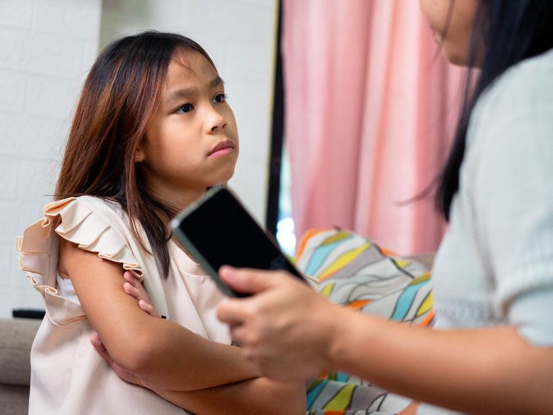 argumentative kids frustrated child