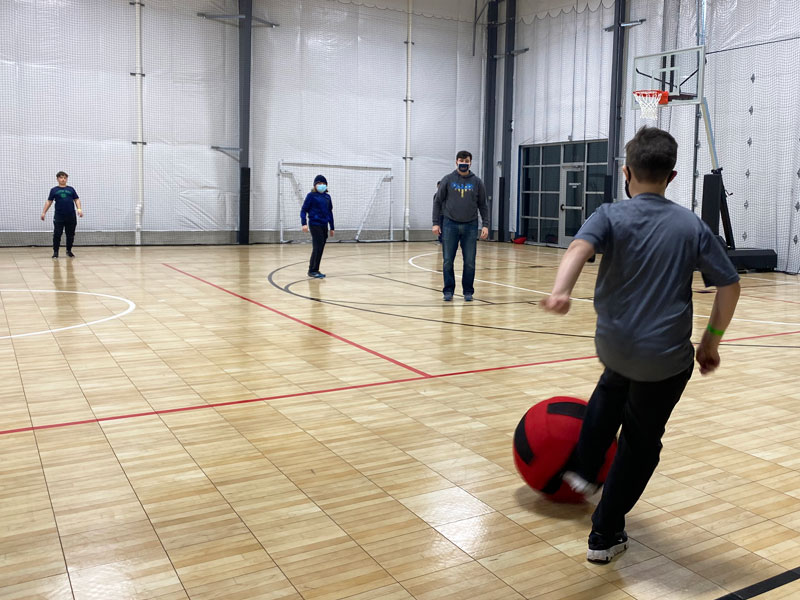 Kickball at BattleGR